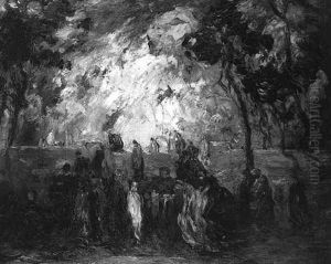 Fete De Champetre by Thomas Edwin Mostyn