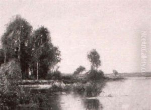 A Tranquil River Landscape A Tranquil River Landscape