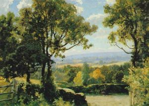 Lustleigh Vale, Devon by Thomas Edwin Mostyn