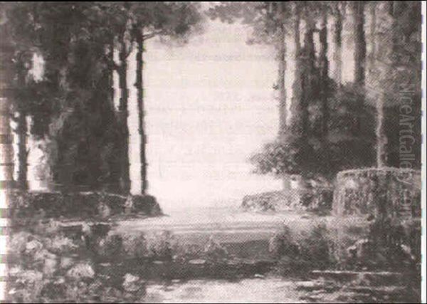 Formal Garden Scene - view 1