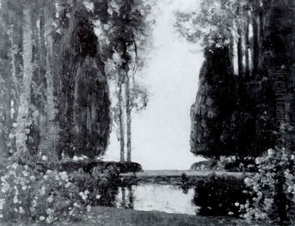Summer Garden, Evening - view 1