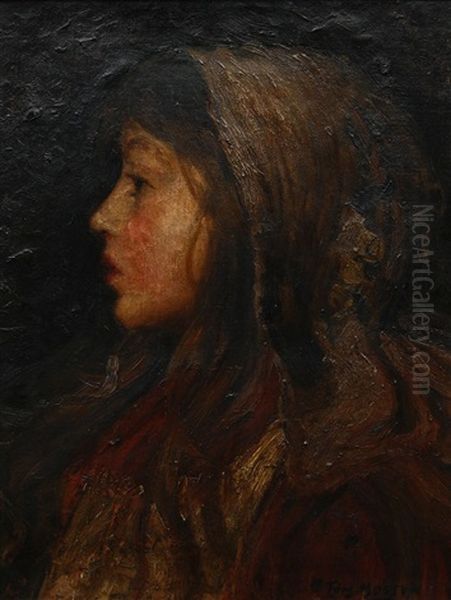 Bust Portrait Of A Young Woman - view 1