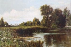 Lake Scenes (pair) by Tom Mostyn