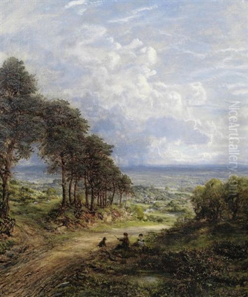 Ewhurst Looking Over Guildford - view 1