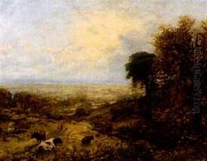 Pastoral Landscape Of A Valley Pastoral Landscape Of A Valley