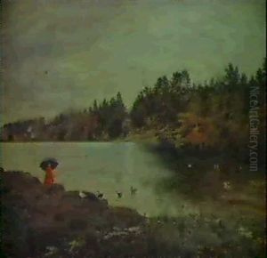 Fine Weather For Ducks by George William Mote