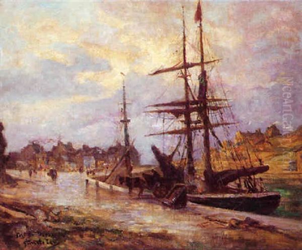 Vue De Port En Bessin - view 1