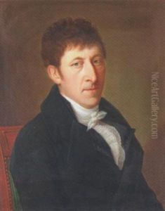 Portrat Von Samuel Abraham Gruber by Johann Daniel Caspar Mottet
