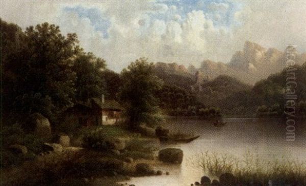 Flusslauf In Sommerlichem Hochgebirge - view 1