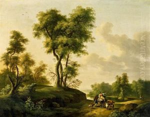 Italienische Landschaft Mit Hirten