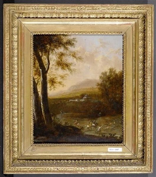 Landschaft Mit Hirschjagd - view 1
