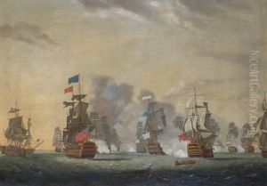 The Battle Of Lagos Bay by S. Biggs