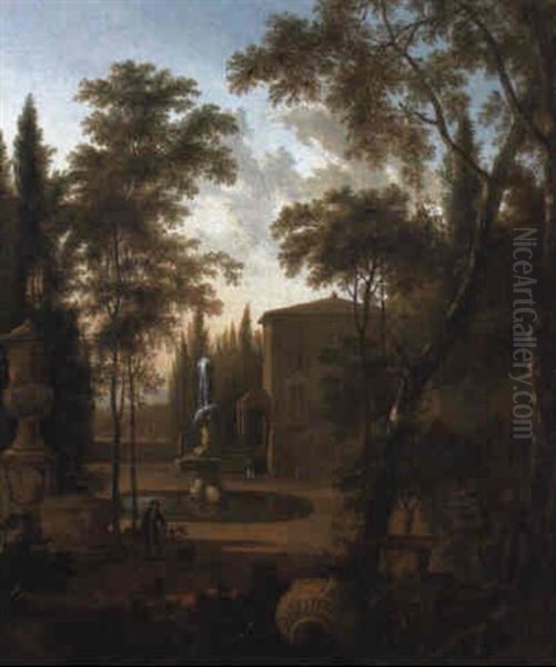 The Garden Of An Italianate Villa - view 1