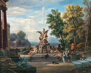Elegante Parklandschaft
