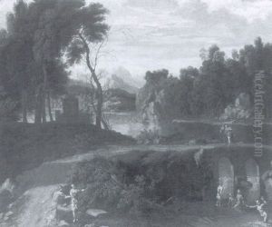 Le Bain De Diane by Isaac de Moucheron
