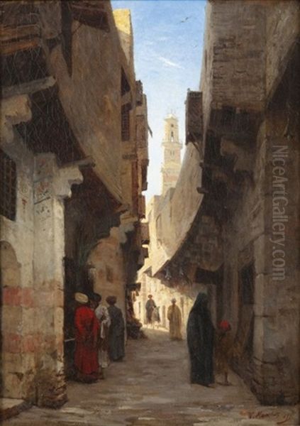 Rue Animee Au Caire - view 1