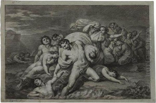 Noah Rescuing His Followers - view 1