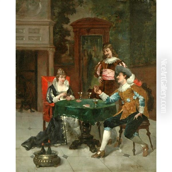 The Card Players - view 1