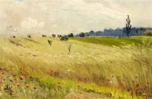 Sommerliches Kornfeld