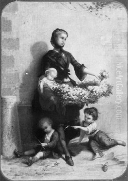 The Flower Seller Family - view 1
