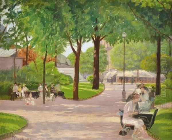 Luxemburg Gardens - view 1
