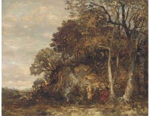 A Rest By The Wayside by William Mouncey