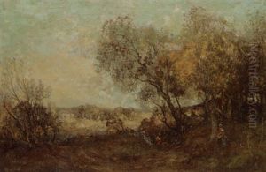 The Kirk Above The River Dee by William Mouncey