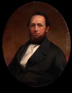 Portrait Of A Bearded Gentleman, In A Black Jacket