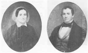 Portrait Of A Woman by Shepard Alonzo Mount