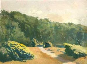 Hornbaek Plantage by Christian Vilhelm Mourier-Petersen
