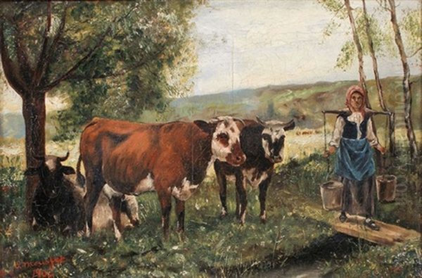 La Gardienne De Vaches (2 Works) - view 1