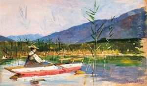 Boating by Tivadar Jozef Mousson