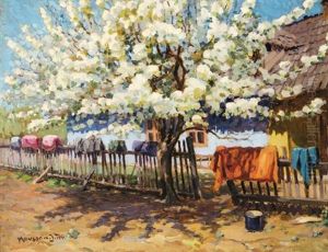 Cherry Blossom by Tivadar Jozef Mousson