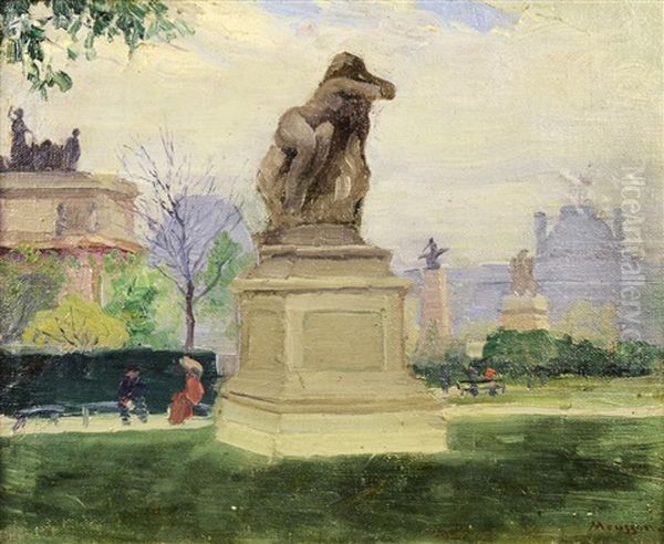 Tuileries Garden In Paris - view 1