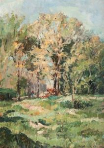 Paysage by Jean Joseph Marie Alphonse Moutte