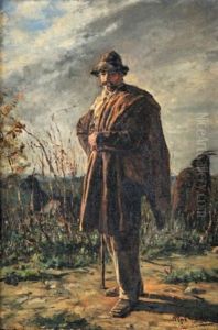 Le Berger by Jean Joseph Marie Alphonse Moutte