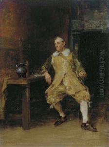 Resting Cavalier by Henry Siddons Mowbray