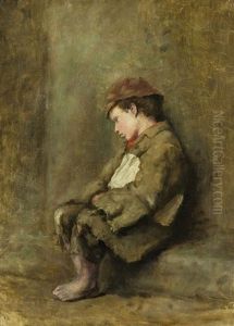 The Little Newspaper Boy by Richard Thomas Moynan