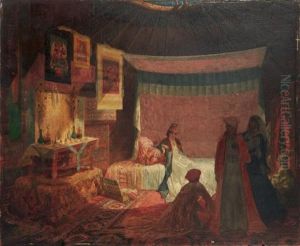 Princesse Kalmouche Dans Sa Kibitka (kibitza)