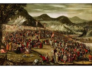 Der Kalvarienberg by Anton Mozart
