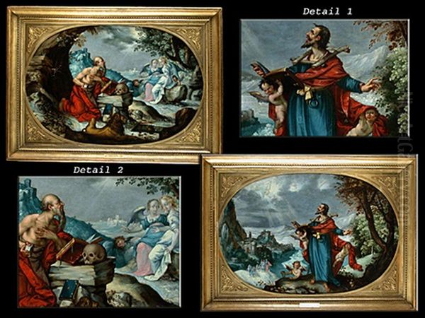 Der Prophet Jeremias (+ Der Heilige Hieronymus; Pair) - view 1