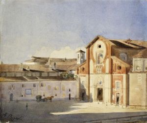 Piazza San Marco, Milano by Antonio Bignoli