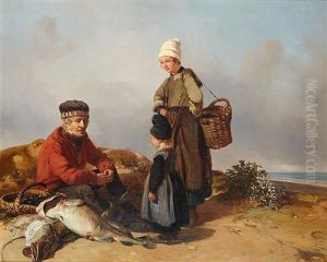 Couple De Pecheurs