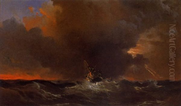 Bateaux Dans La Tempete - view 1