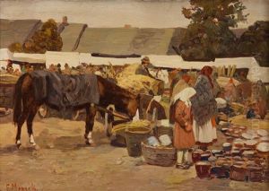 Market by Franciszek Mrazek
