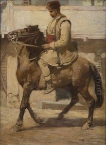 Peasant From Caribrodsko by Jan Vaclav Mrkvicka