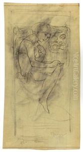 Muse by Alphonse Mucha