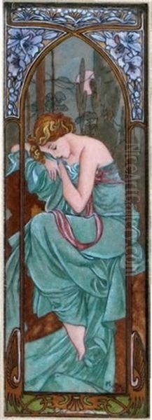 Jeune Femme Endormie - view 1