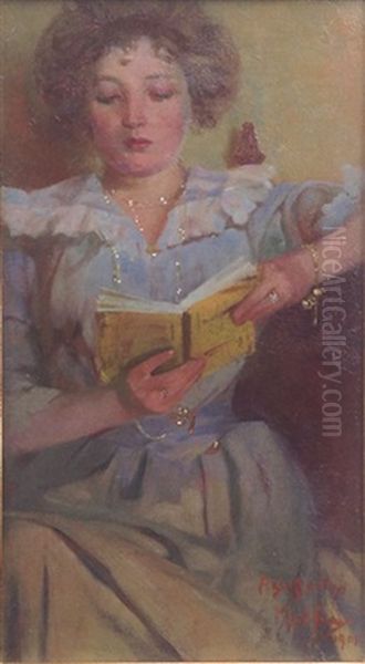Berthe De Lalande A Sa Lecture - view 1