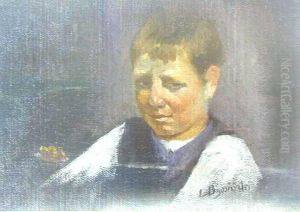 Portret Chlopca by Leon Bigosinski